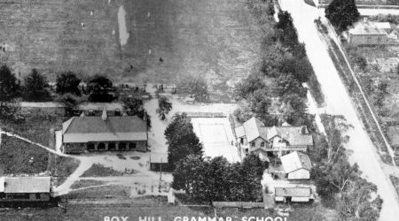 Ariel view of BHGS 1938