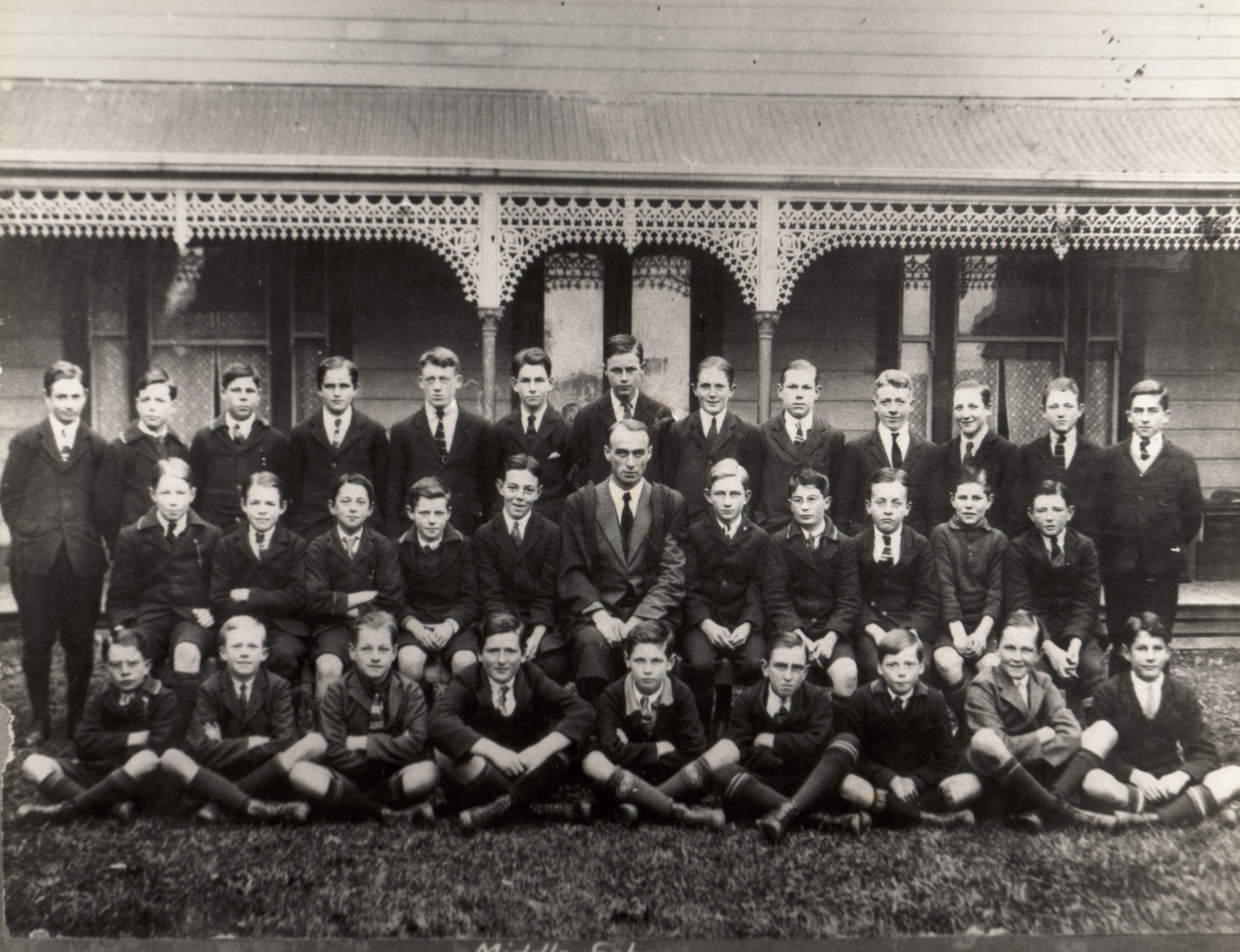 BHGS - CF Walker and Upper School at Rose Street - 1926