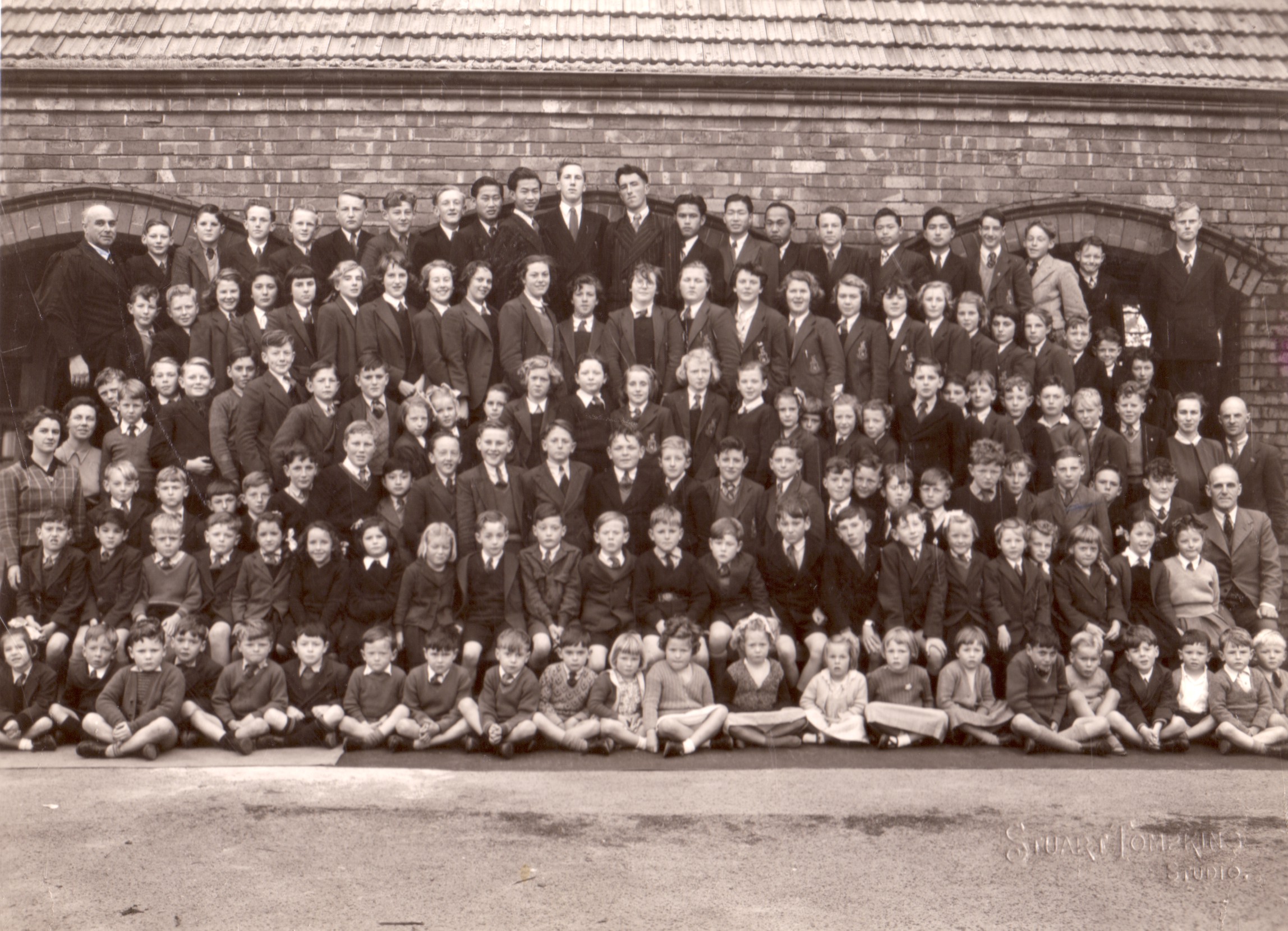 BHGS - Whole School Student Photo - 1949